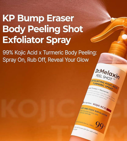 Dr. Melaxin Peel Shot Keratin Care Kojic Acid Turmeric Spray